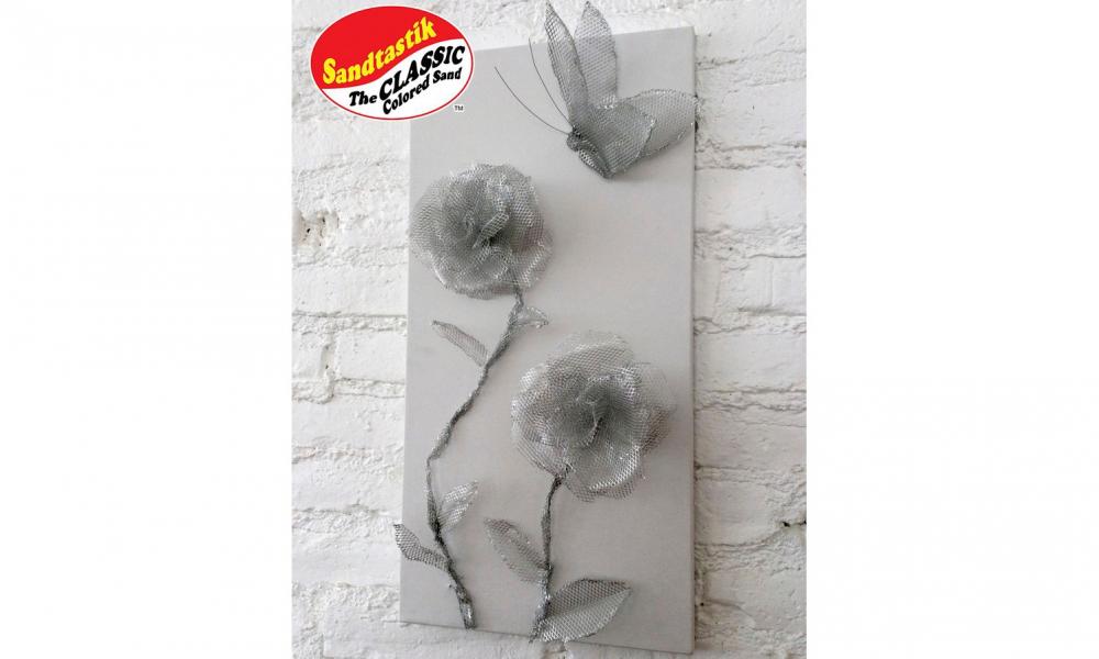 Wire Mesh Wall Sculpture